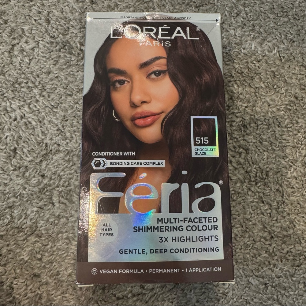 L'Oréal Paris Feria Hair Color - Chocolate Glaze 515